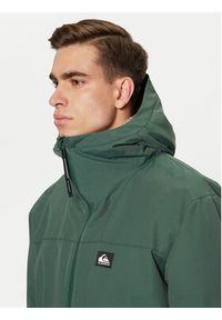 Quiksilver Parka Overcast 3K EQYJK04087 Zielony Regular Fit. Kolor: zielony. Materiał: bawełna #4