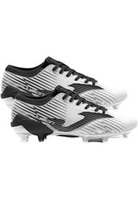 Buty piłkarskie korki Joma Propulsion Cup treningowe lanki ze skarpetą FG. Kolor: biały. Sport: piłka nożna