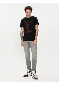 Replay T-Shirt M6761.000.23608P Czarny Regular Fit. Kolor: czarny. Materiał: bawełna #5