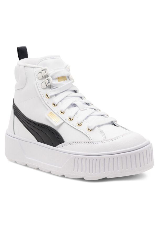 Puma Sneakersy Karmen Mid 38585703 Biały. Kolor: biały. Materiał: skóra