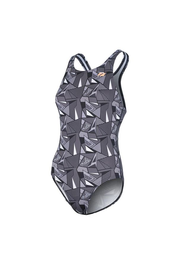 Strój pływacki jednoczęściowy damski ZONE3 OWS Renew Classic. Kolor: czarny