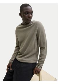 Jack & Jones Sweter Hill 12157321 Beżowy Regular Fit. Kolor: beżowy. Materiał: bawełna #4