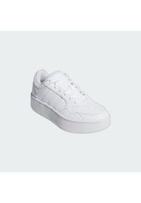 Buty Kobieta Adidas Hoops 3.0 Bold biały. Okazja: na co dzień. Kolor: biały. Sport: turystyka piesza
