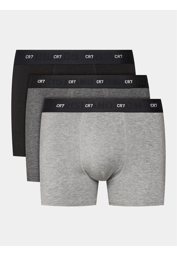 Cristiano Ronaldo CR7 Komplet bokserek 82130-49-405 Kolorowy. Materiał: bawełna, wiskoza. Wzór: kolorowy