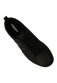 Adidas - Buty adidas Vs Pace M B44869 czarne. Okazja: na co dzień. Zapięcie: pasek. Kolor: czarny. Materiał: materiał, syntetyk, tkanina, skóra. Szerokość cholewki: normalna. Wzór: gładki. Sezon: lato #4