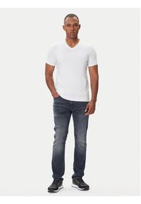 Hugo Komplet 2 t-shirtów V 50325417 Biały Slim Fit. Kolor: biały. Materiał: bawełna #6