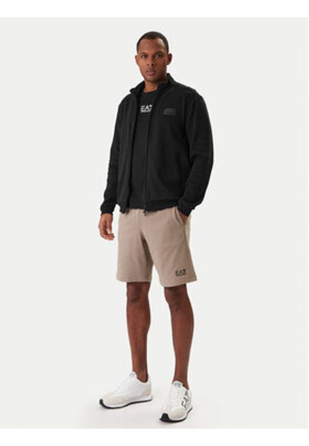 EA7 Emporio Armani Bluza 7M001362 AF22262 UC001 Czarny Regular Fit. Kolor: czarny. Materiał: bawełna