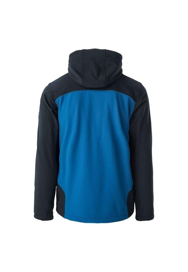 Hi-tec - Męska Kurtka Soft Shell. Kolor: niebieski. Sport: turystyka piesza