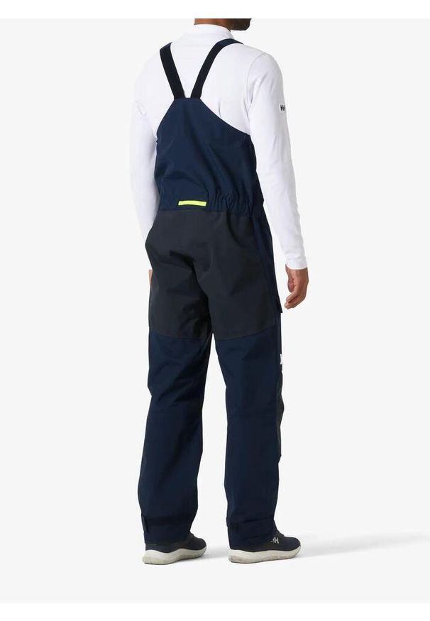 Spodnie żeglarskie męskie Helly Hansen Pier 4.0 Bib. Kolor: niebieski. Sport: żeglarstwo