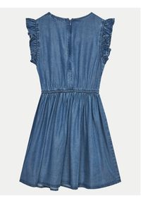 Guess Sukienka jeansowa J4GK02 D5C70 Granatowy Regular Fit. Kolor: niebieski. Materiał: wiskoza