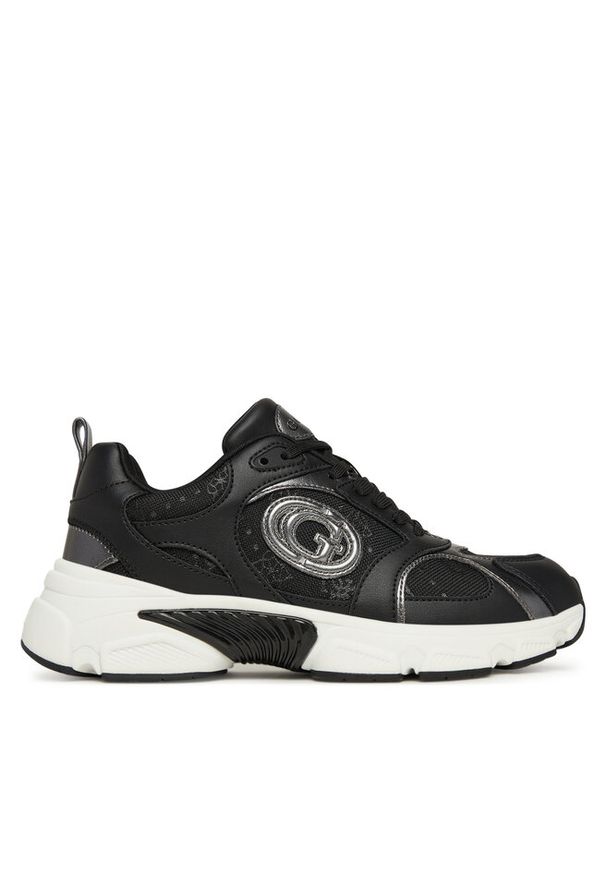 Sneakersy Guess. Kolor: czarny