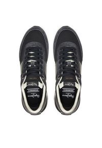 Pepe Jeans Sneakersy Buster Serie M PMS600008 Czarny. Kolor: czarny. Materiał: zamsz, skóra #4