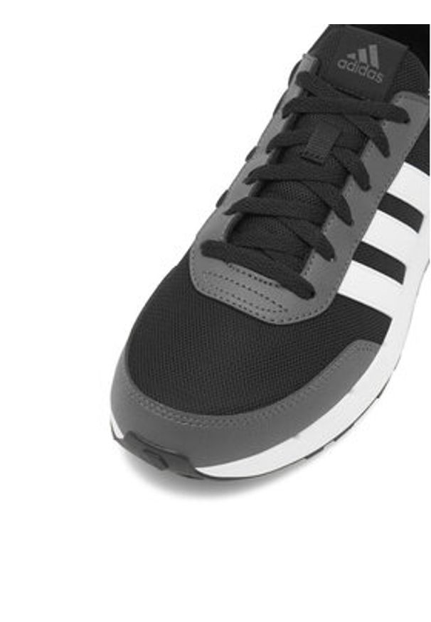 Adidas - adidas Sneakersy Run50S IF1553 Czarny. Kolor: czarny. Materiał: materiał. Sport: bieganie