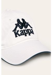 Kappa - Czapka. Kolor: biały