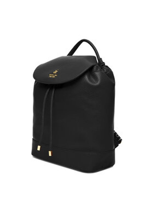 Beverly Hills Polo Club Plecak CEO-BHPC-C-017-09 Czarny. Kolor: czarny. Materiał: materiał