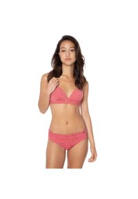 Figi do kostiumów kąpielowych dla kobiet Protest Mixlava. Kolor: różowy. Wzór: nadruk, motyw zwierzęcy #1