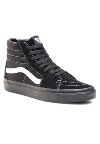 Sneakersy Vans Sk8-Hi VN0A32QG5WU1 (Suede/Canavas)Blkblktrwht. Kolor: czarny. Materiał: materiał