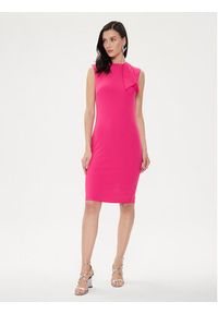 Rinascimento Sukienka koktajlowa CFC0118282003 Różowy Regular Fit. Kolor: różowy. Materiał: syntetyk. Styl: wizytowy #2