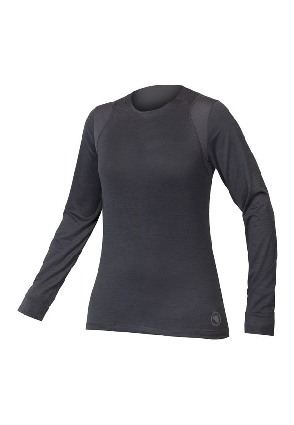 ENDURA - Damski jersey Endura SingleTrack. Kolor: szary. Materiał: jersey. Sport: kolarstwo