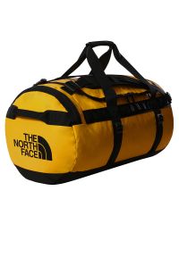 Torba The North Face Base Camp Duffel M 0A52SA4WP1 - żółta. Kolor: żółty. Materiał: nylon. Wzór: paski