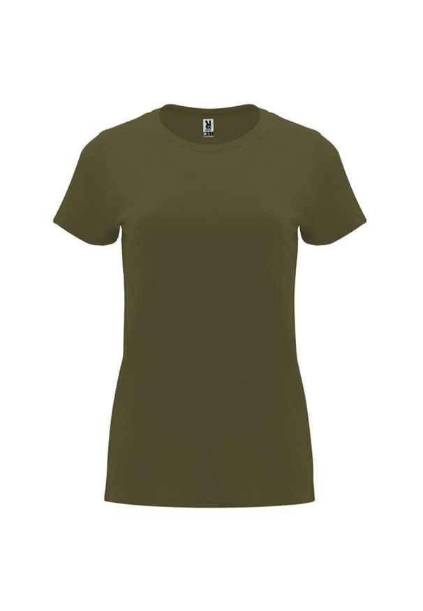 ROLY - Koszulka Capri Dla Kobiet. Kolor: zielony. Sport: turystyka piesza