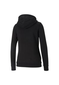 Puma - Bluza Damska ESS Small Logo Z Pełnym Zamkiem Błyskawicznym. Kolor: czarny