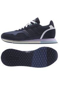 Adidas - Buty adidas 8K 2020 W EH1440 niebieskie. Okazja: na co dzień. Kolor: niebieski. Sezon: wiosna. Sport: turystyka piesza, fitness