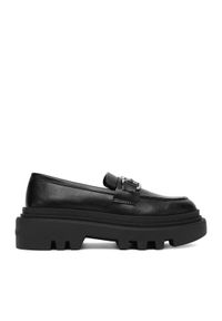 Juicy Couture Loafersy CEO-HY63020S-6 Czarny. Kolor: czarny. Materiał: syntetyk, materiał