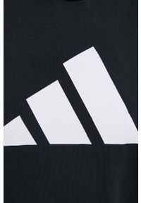 adidas Performance kamizelka H67037 kolor czarny. Typ kołnierza: kaptur. Kolor: czarny. Materiał: materiał, dzianina. Wzór: nadruk #5