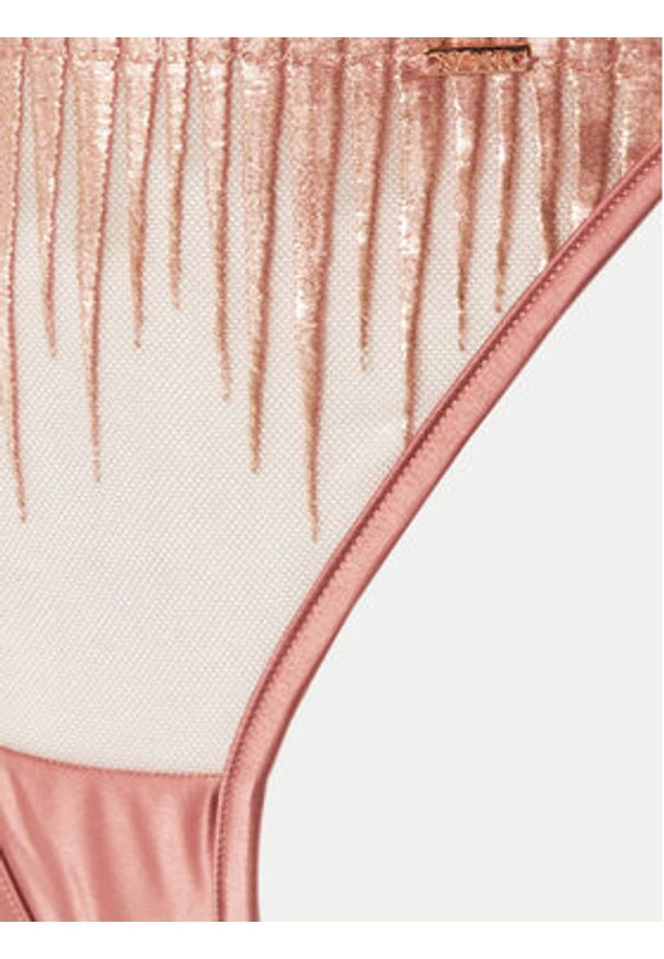 Hunkemöller Stringi 300408 Różowy. Kolor: różowy. Materiał: syntetyk