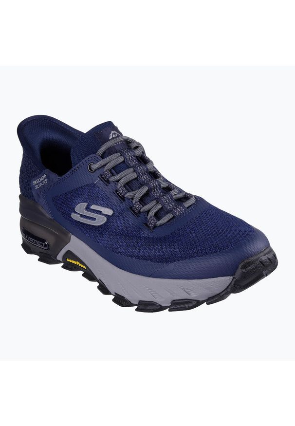 skechers - Buty męskie SKECHERS Max Protect Assembly. Kolor: niebieski