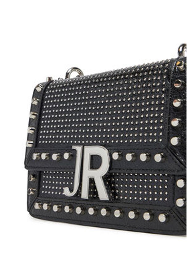 John Richmond Torebka RWP25491BO Czarny. Kolor: czarny. Materiał: skórzane