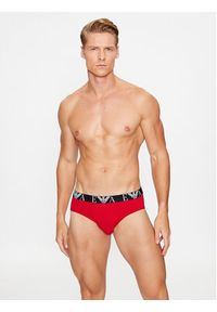 Emporio Armani Underwear Komplet 3 par slipów 111734 3F715 41074 Czerwony. Kolor: czerwony. Materiał: bawełna #6