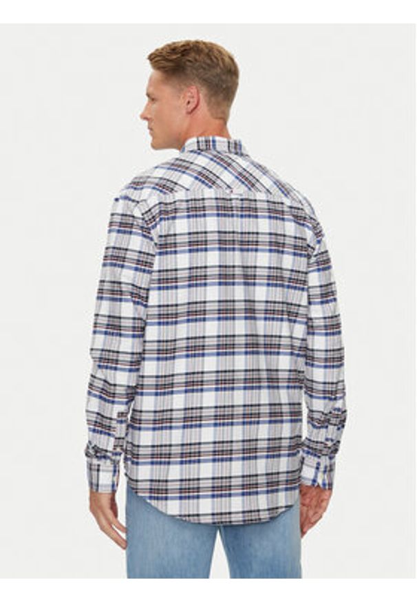 Tommy Jeans Koszula DM0DM19648 Beżowy Regular Fit. Kolor: beżowy. Materiał: bawełna