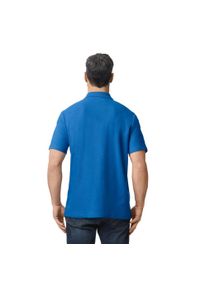GILDAN - Męska Koszulka Polo Softstyle Pique. Typ kołnierza: polo. Kolor: czerwony, niebieski