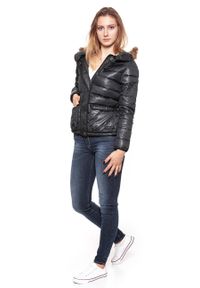 Lee - DAMSKA KURTKA ZIMOWA LEE PUFFER JACKET BLACK L56TWS01. Sezon: zima