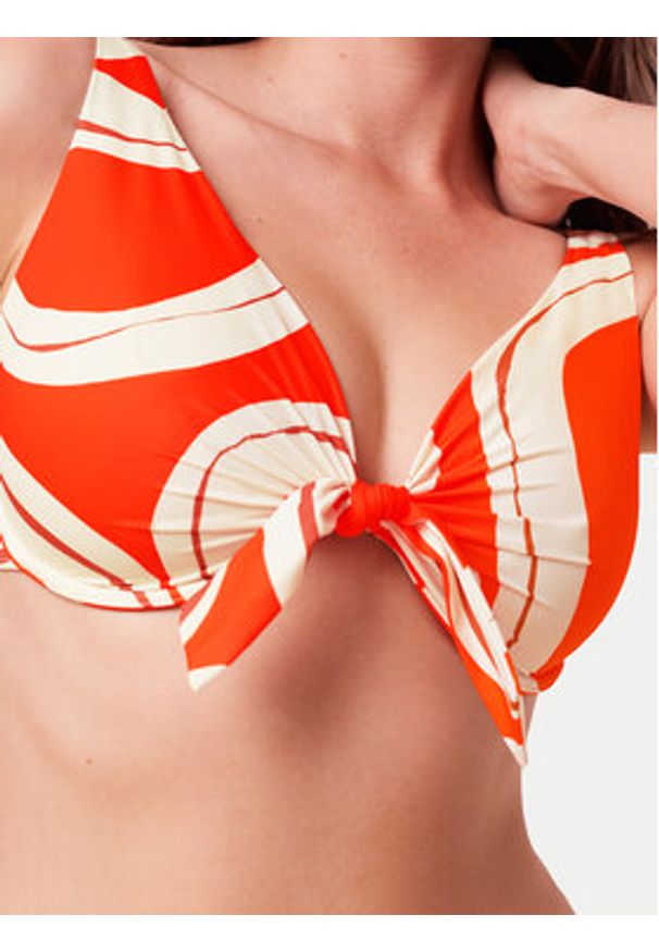 Triumph Góra od bikini Summer Allure 10214577 Pomarańczowy. Kolor: pomarańczowy. Materiał: syntetyk