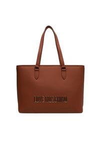 Love Moschino - Torebka LOVE MOSCHINO. Kolor: brązowy