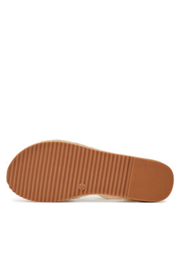 DeeZee Espadryle LE601-107 Beżowy. Kolor: beżowy. Materiał: materiał