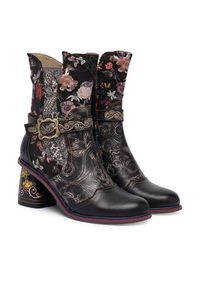 Laura Vita Botki Evcao 82 Czarny. Kolor: czarny. Materiał: skóra #3