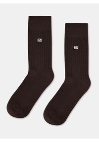 Pako Lorente - PAKO LORENTE - Zestaw skarpet męskich w prążek. Materiał: bawełna, poliester, elastan. Wzór: prążki #7