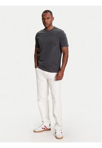 United Colors of Benetton - United Colors Of Benetton T-Shirt 36JGU105U Szary Relaxed Fit. Kolor: szary. Materiał: bawełna #5