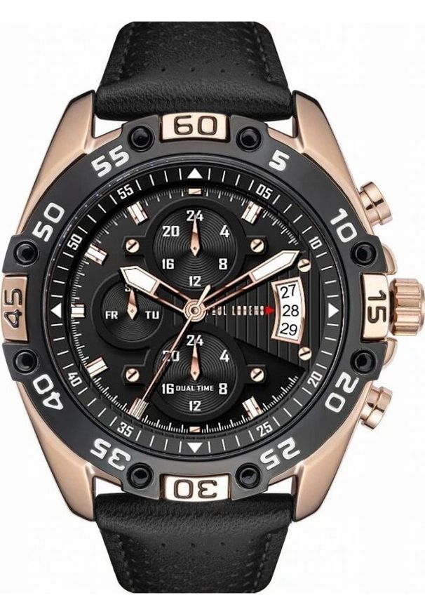 Paul Lorens - ZEGAREK MĘSKI PAUL LORENS - PL8754A5-1A4 (zg375c) + BOX