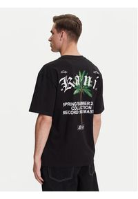 Karl Kani T-Shirt Palm Print PD00005331 Czarny Relaxed Fit. Kolor: czarny. Materiał: bawełna. Wzór: nadruk