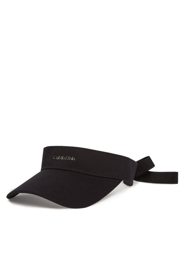 Calvin Klein Daszek K60K613144 Czarny. Kolor: czarny. Materiał: materiał, bawełna