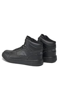 Kappa Sneakersy 361G12W Czarny. Kolor: czarny. Materiał: skóra