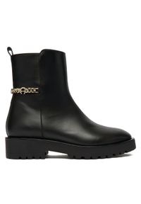 Aigner Botki 1252180 Czarny. Kolor: czarny. Materiał: skóra