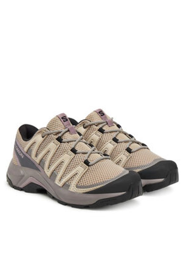 salomon - Salomon Trekkingi X-Adventure Recon L47813500 Beżowy. Kolor: beżowy. Materiał: nubuk, skóra