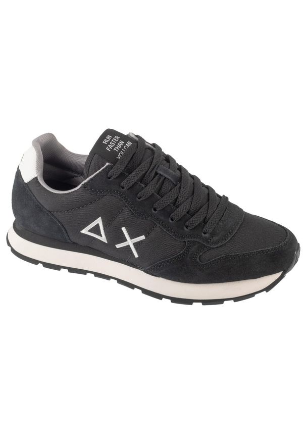 SUN68 - Buty sportowe Sneakersy męskie, Tom Solid. Kolor: czarny. Sport: turystyka piesza