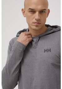 Helly Hansen bluza sportowa Verglas Light męska kolor czarny z kapturem gładka. Typ kołnierza: kaptur. Kolor: czarny. Materiał: materiał. Wzór: gładki. Styl: sportowy #5